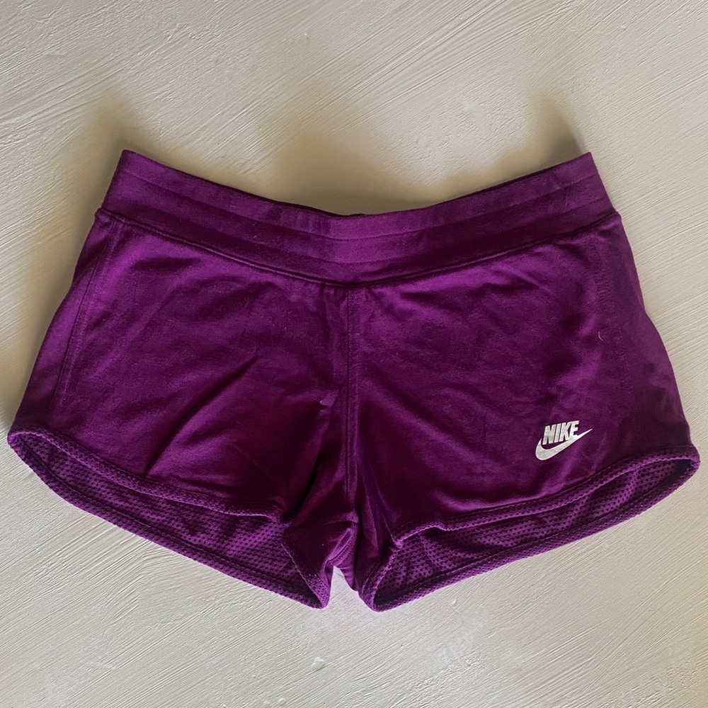 Nike Women’s Deep Purple Athletic Shorts